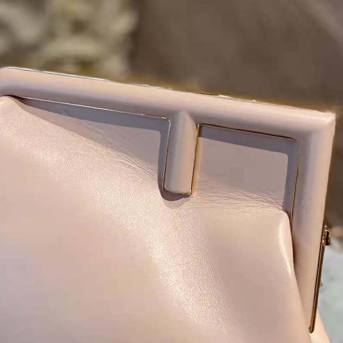 Fendi Women First Medium Nappa Leather Bag-Pink