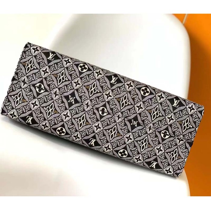 Louis Vuitton LV Unisex Since 1854 OnTheGo GM Tote Gray Cowhide Leather