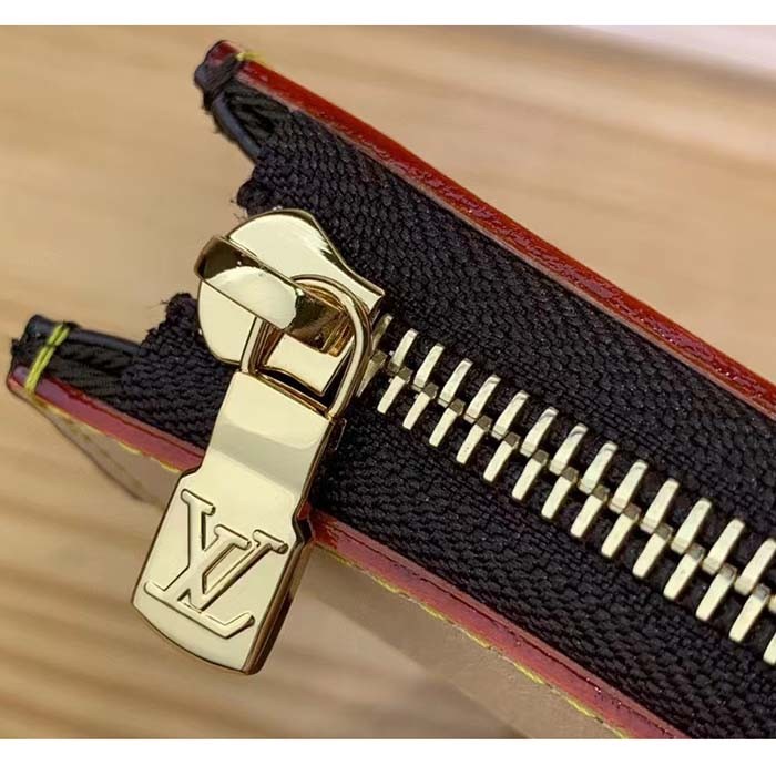 Louis Vuitton LV Unisex Pochette Jour Monogram Coated Canvas Aged Cowhide Leather