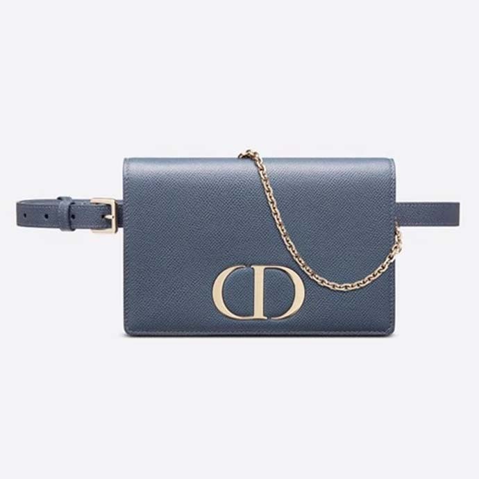 Dior Women 30 Montaigne 2-in-1 Pouch Grained Calfskin Leather