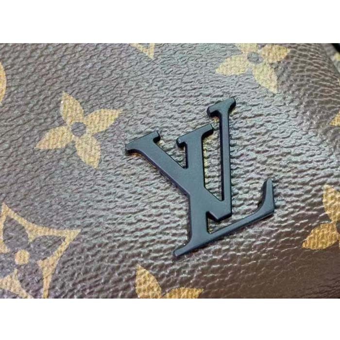 Louis Vuitton LV Unisex Avenue Sling Bag NM Monogram Macassar Coated Canvas M46327