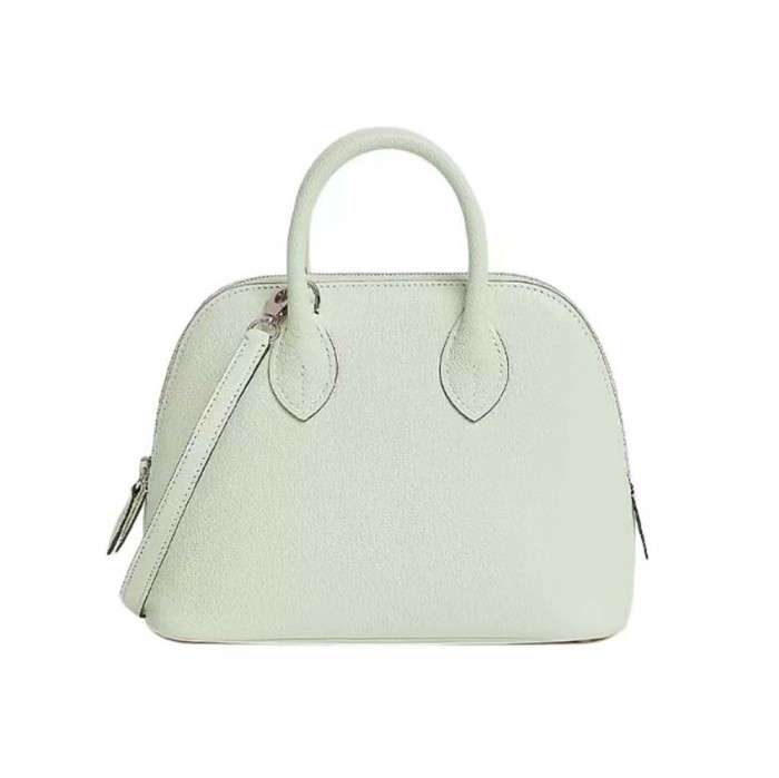 Hermes Unisex Bolide 1923 Bag in Epsom Calfskin-Lime