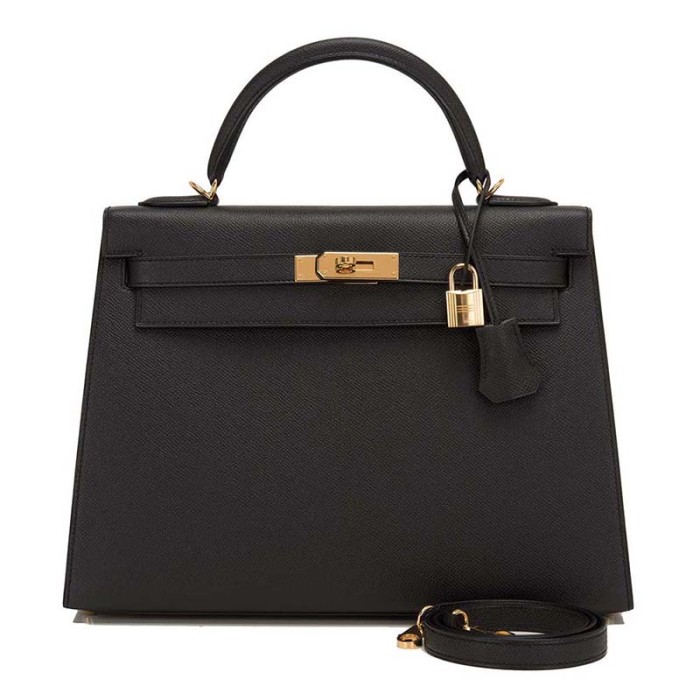 Hermes Kelly Sellier 32 Bag in Togo Leather