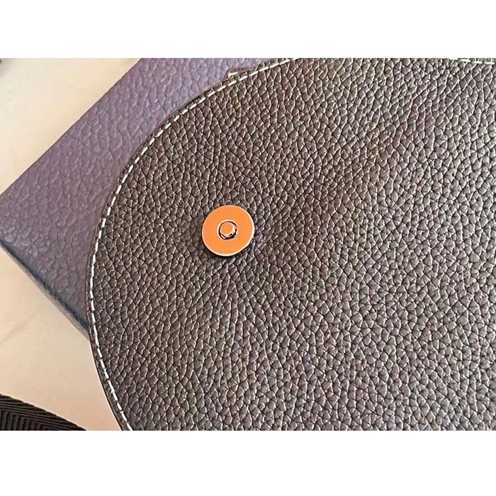 Dior Unisex CD Saddle Pouch Black Grained Calfskin Hallmark Saddle