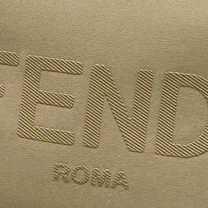 Fendi Women Fendi Sunshine Medium Beige Canvas Bag
