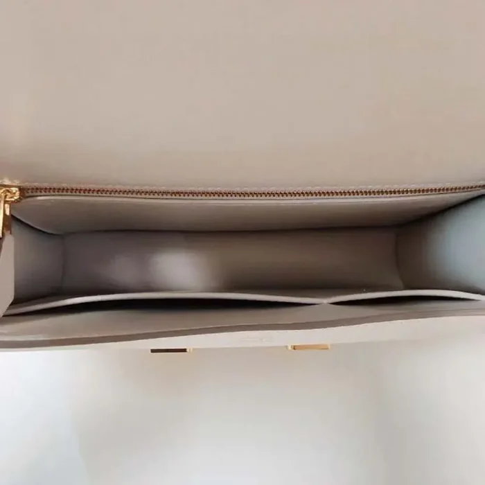 Hermes Women Constance 24 Bag Epsom Leather-White/Gold