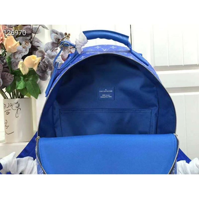 Louis Vuitton LV Unisex Backpack Multipocket Monogram Clouds Coated Canvas