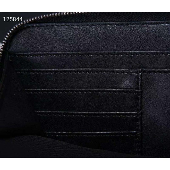 Dior Unisex Pouch Strap Black Grained Calfskin DIOR AND SHAWN Bee Patch Embroidery