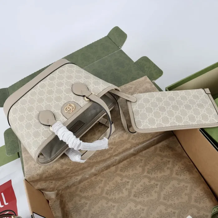 Gucci Women Ophidia Small Tote Bag-Beige 811716FAA4G9897