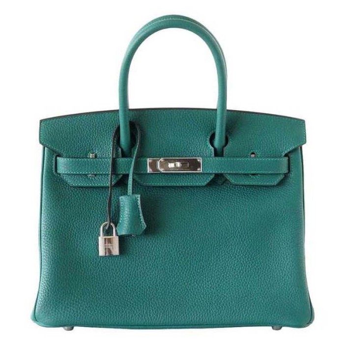 Hermes Birkin 25 Bag in Togo Leather with Gold Hardware