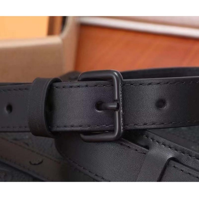 Louis Vuitton LV Unisex Handle Soft Trunk Black Taurillon Monogram Calf Leather