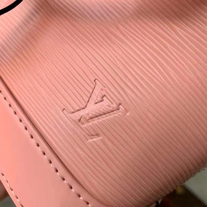 Louis Vuitton LV Women Alma BB Handbag Rose Trianon Pink Epi Grained Cowhide Leather