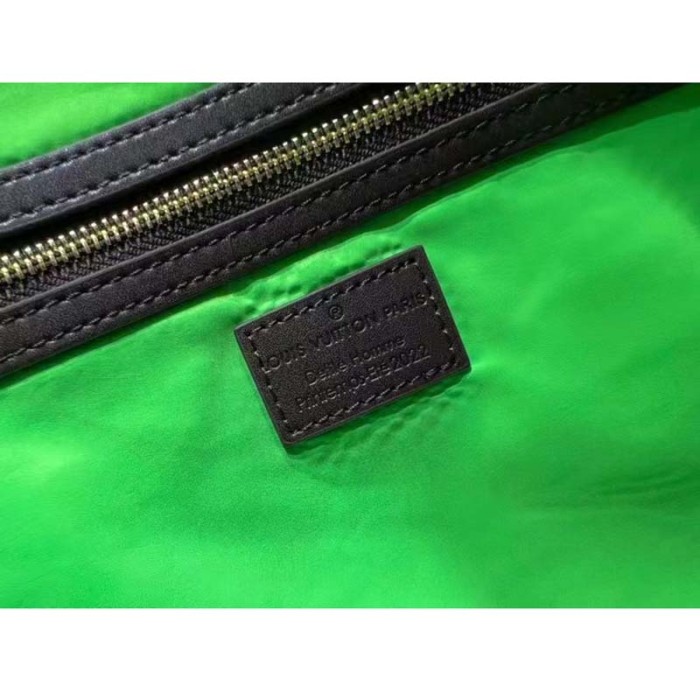 Louis Vuitton LV Unisex Keepall 55 Monogram Coated Canvas Cowhide Leather