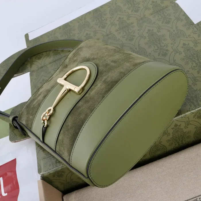 Gucci Women 73 Mini Bucket Bag-Green 833665CAAAV3706