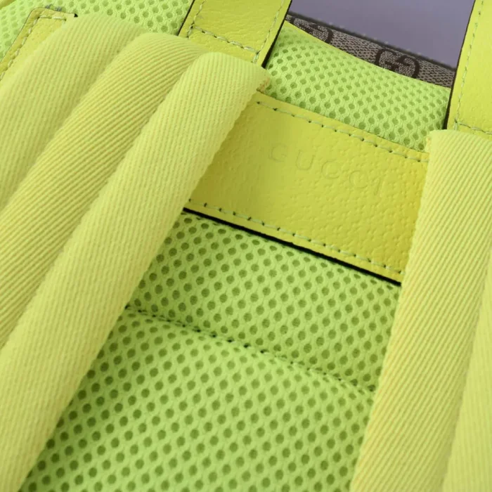 Gucci Unisex Medium Backpack with Print-Dark Green 834466