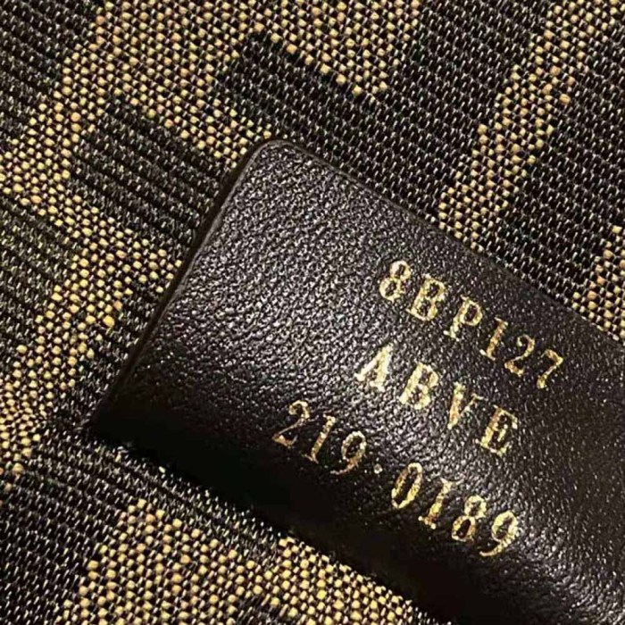 Fendi Women First Medium Nappa Leather Bag-Maroon