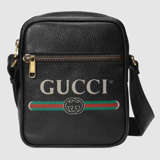 Gucci GG Men Gucci Print Messenger Bag
