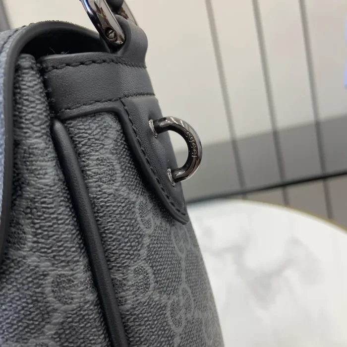 Gucci Men GG Emblem Medium Crossbody Bag 821154FAED41000