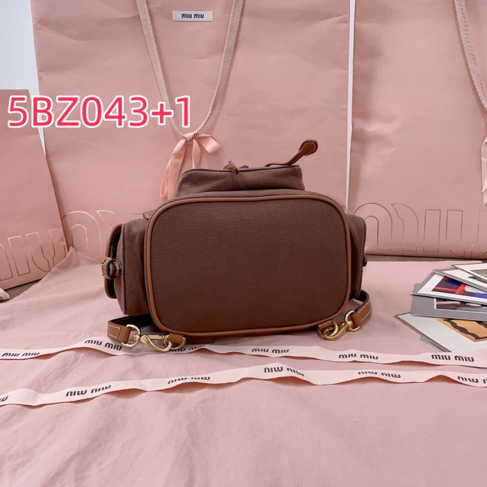 5BZ043 MIU new school style backpack