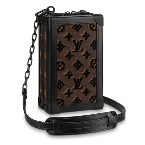 Louis Vuitton LV Men Vertical Soft Trunk Bag Coated Canvas