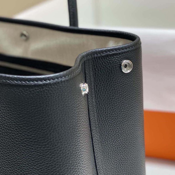 Hermes Unisex Garden Party 36 Voyage Bag-Black