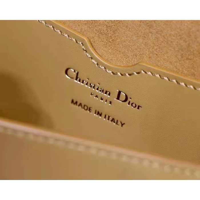 Dior Women CD Dior Bobby East-West Bag Amber Box Calfskin