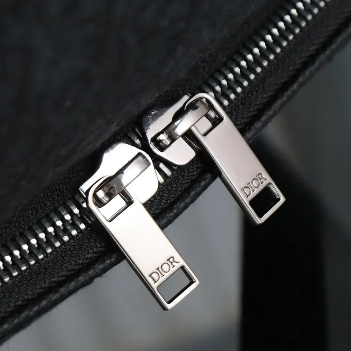 Dior Men Dior 8 Backpack with Flap Black Dior Oblique Jacquard