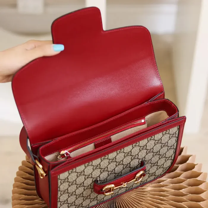 Gucci Women Horsebit 1955 Soft Mini Shoulder Bag 815205FAD6M8759