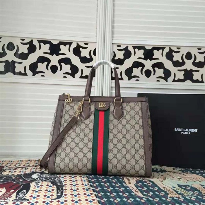 Gucci GG Women Ophidia Small GG Tote Bag