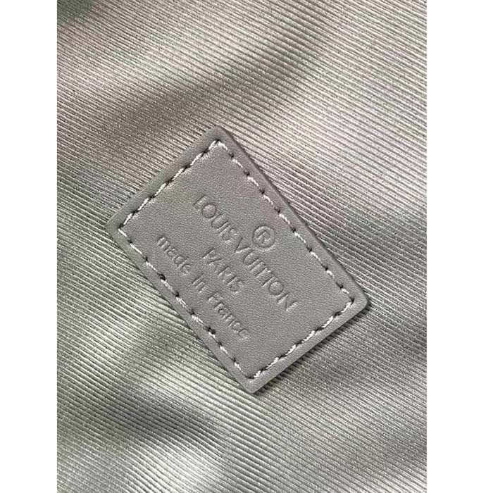 Louis Vuitton LV Unisex Takeoff Backpack Gray Aerogram Cowhide Leather