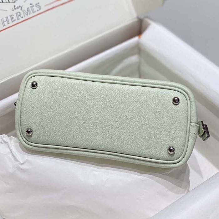 Hermes Unisex Bolide 1923 Bag in Epsom Calfskin-Lime