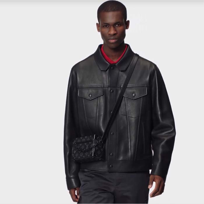 Louis Vuitton LV Men Mini Soft Trunk Bag Monogram Eclipse Coated Canvas