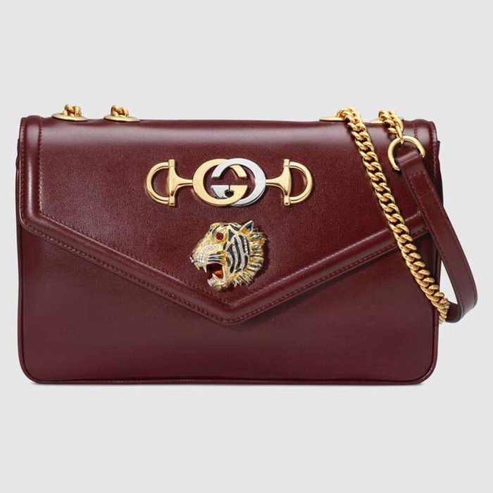 Gucci GG Women Rajah Medium Shoulder Bag