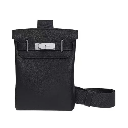 Hermes Unisex Hac A Dos PM Backpack-Black H083589CK85