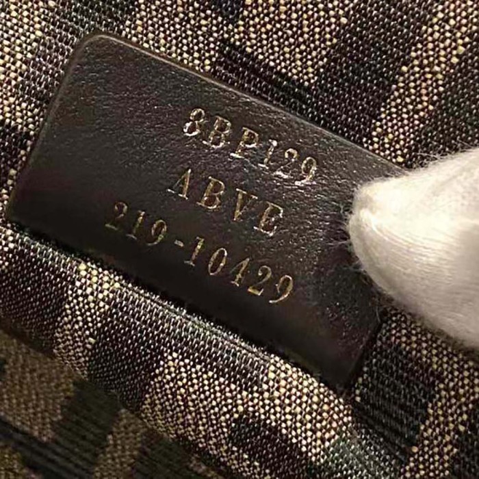 Fendi Women First Small Nappa Leather Bag-Maroon