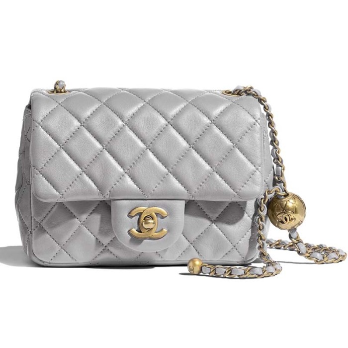 Chanel Women Flap Bag in Lambskin Leather