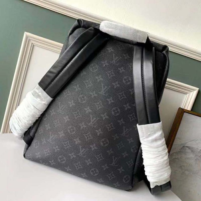Louis Vuitton LV Unisex Discovery Backpack PM in Supple Monogram Eclipse Coated Canvas