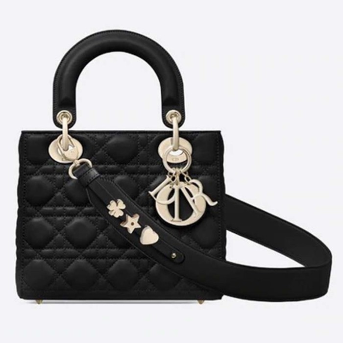 Dior Women My ABCDior Lady Dior Bag Cannage Lambskin