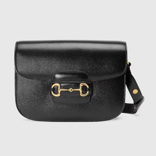 Gucci Women Horsebit 1955 Small Shoulder Bag 6022041DB0G1000