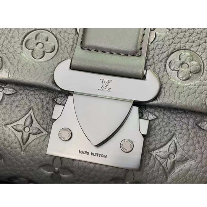 Louis Vuitton LV Unisex S-Cape Messenger Taurillon Monogram Embossed Cowhide Leather