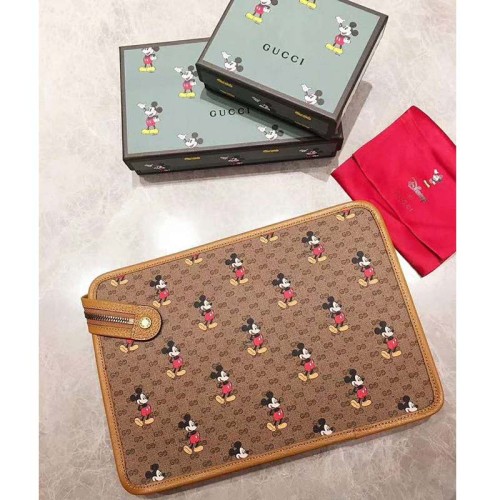Gucci GG Unisex Disney x Gucci Pouch Mini GG Supreme Canvas