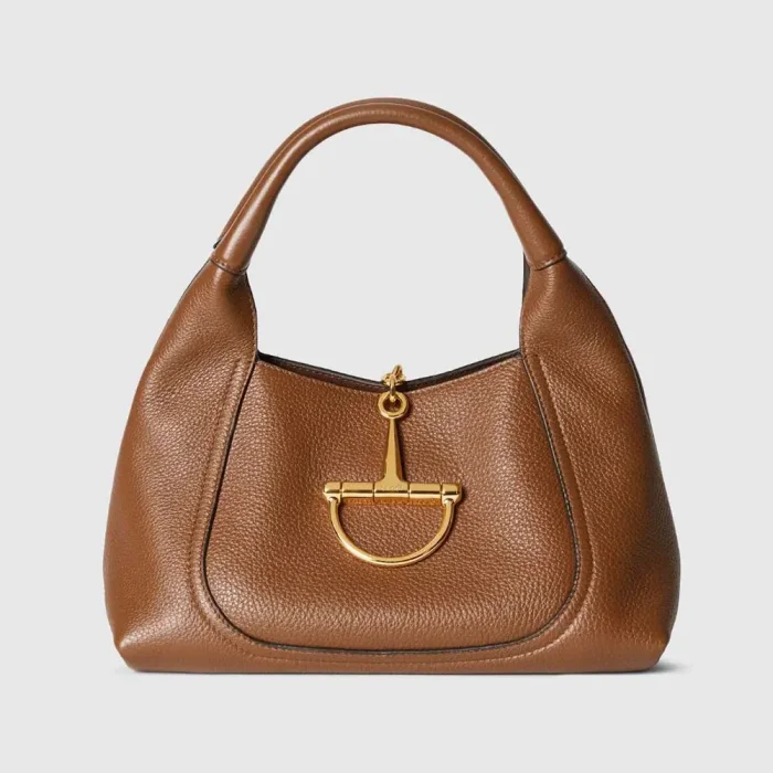 Gucci Women Softbit Medium Top Handle Bag-Brown ‎837467