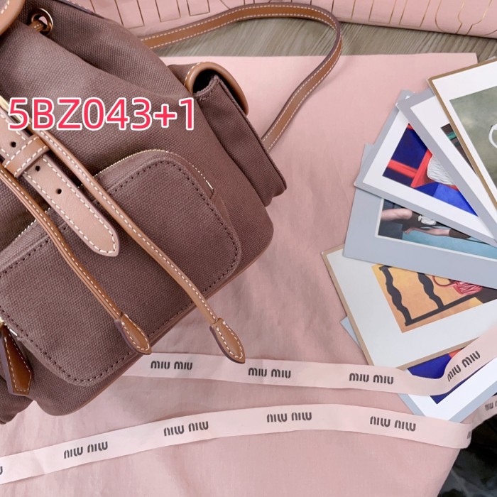 5BZ043 MIU new school style backpack