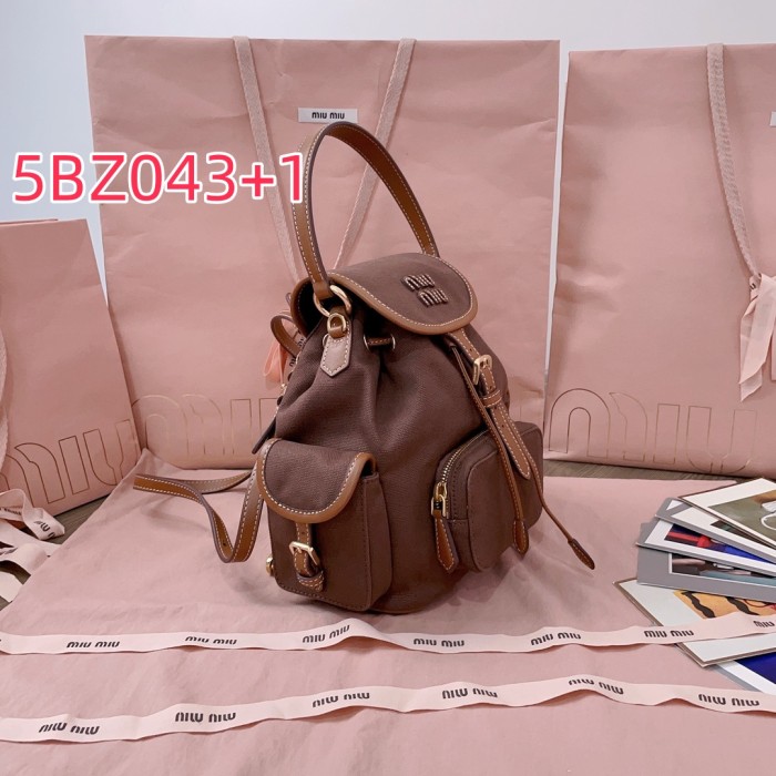 5BZ043 MIU new school style backpack