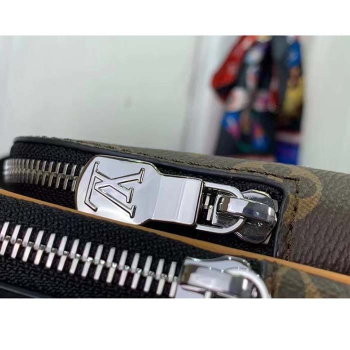 Louis Vuitton LV Unisex Avenue Slingbag NM Brown Monogram Macassar Coated Canvas