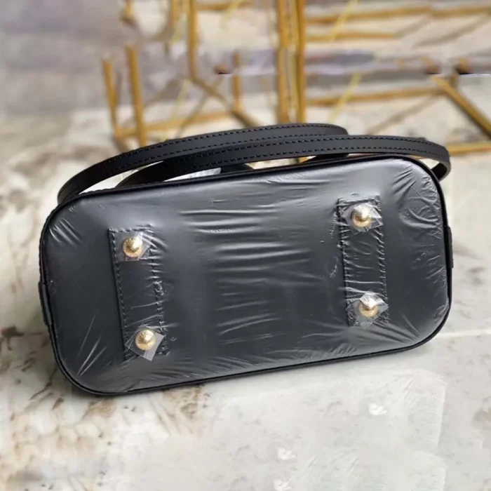 Louis Vuitton LV Women Alma BB Monogram Coated Canvas-Black