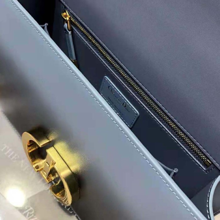 Dior Women 30 Montaigne Bag Lndigo Blue Gradient Calfskin