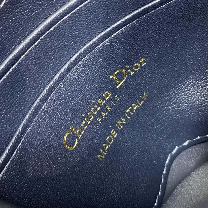 Dior Women Large Book Tote Black D-Lace Butterfly Embroidery