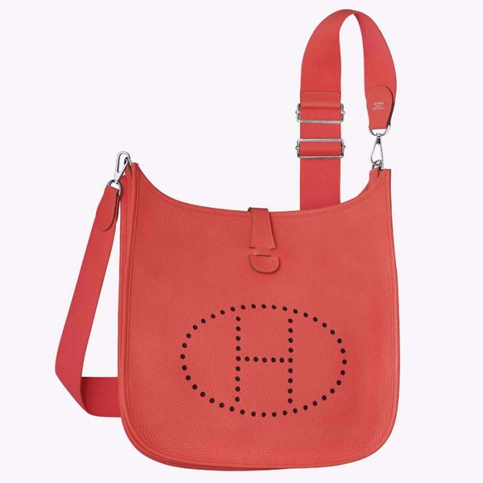 Hermes Evelyne III 33 Large Model Bag in Calfskin