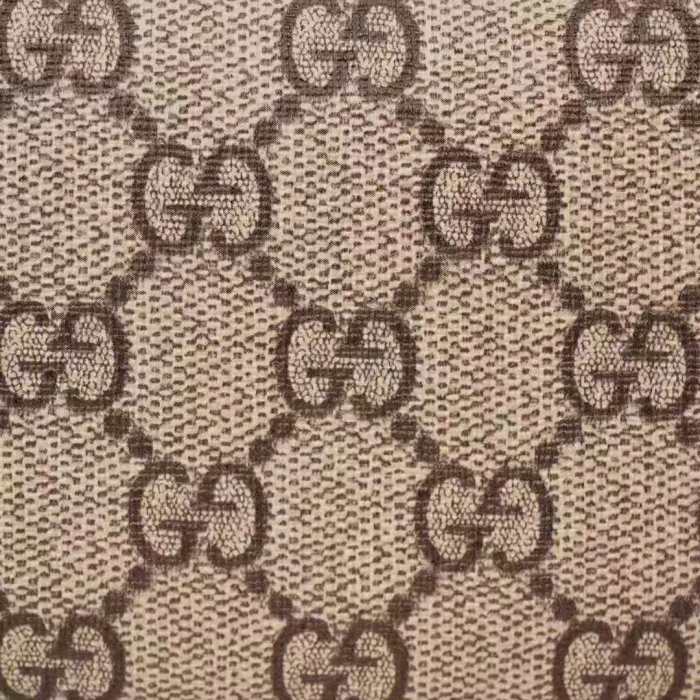 Gucci Women Ophidia GG Mini Bag Beige and Ebony GG Supreme Canvas